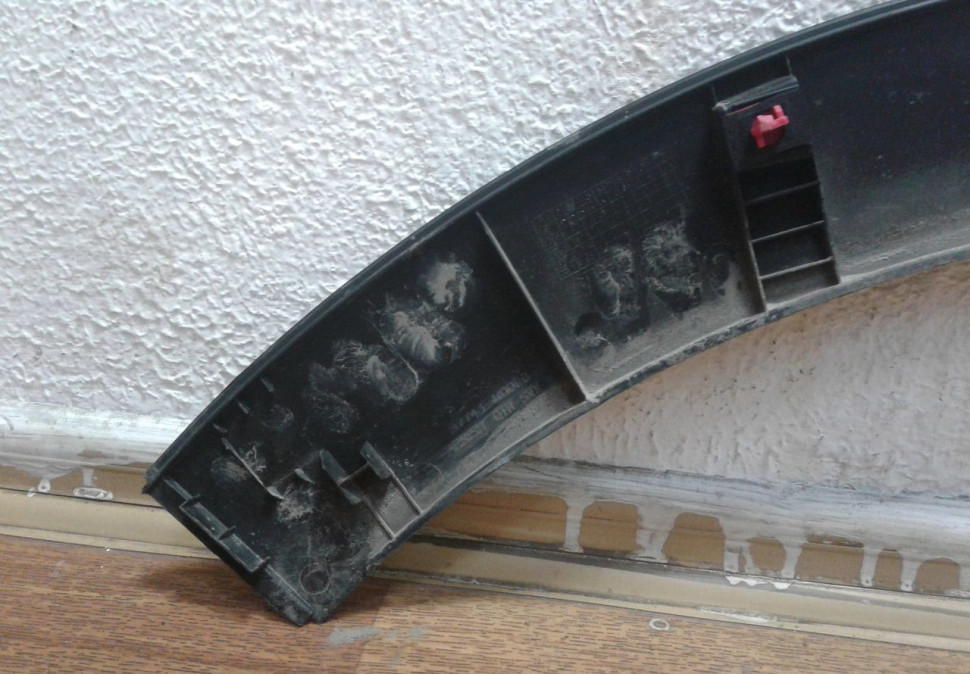 Расширитель арки крыла задний левый Hyundai Creta (16>) (слом. 2 крепл.) oem 87743m0000