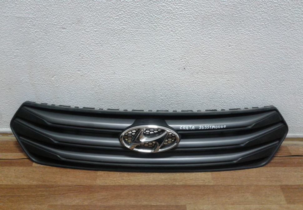 Решетка радиатора Hyundai Creta (16>) (слом. крепл.) oem 86351m0000