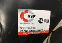 Подкрылок передний левый Chevrolet Cruze 2009 OEM NSP0196981697