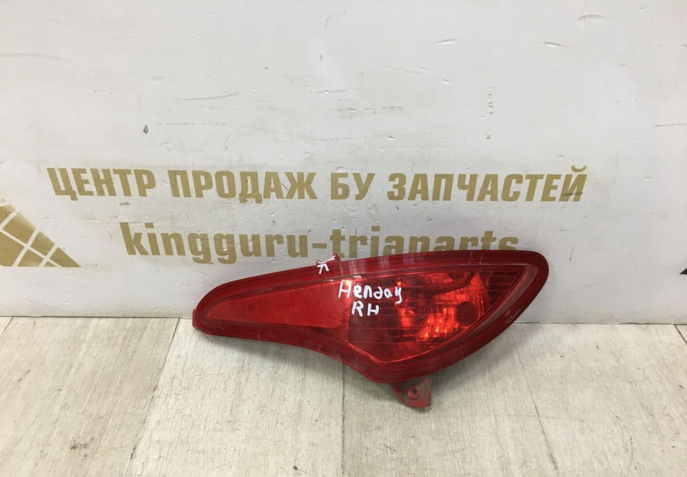 Противотуманный фонарь правый Hyundai Solaris 1 рестайлинг 2014-2017 oem 924064L700