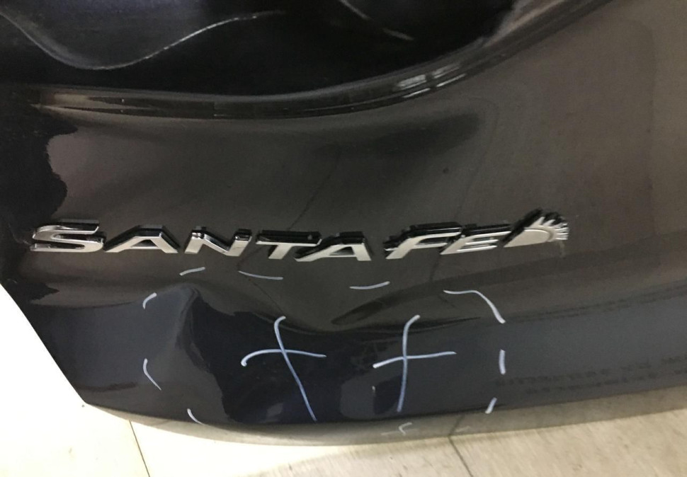 Крышка багажника Hyundai Santa Fe 4 2018 oem 72800S1100