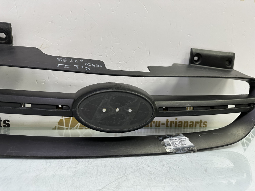 Решетка радиатора Hyundai Getz 1 рестайлинг 2005 OEM 863611C410