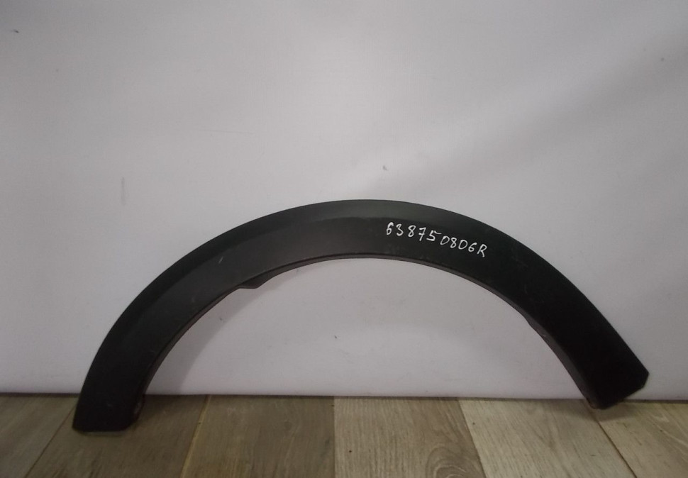Молдинг крыла передний левый бу Renault Sandero Stepway 2 OEM 638750806R