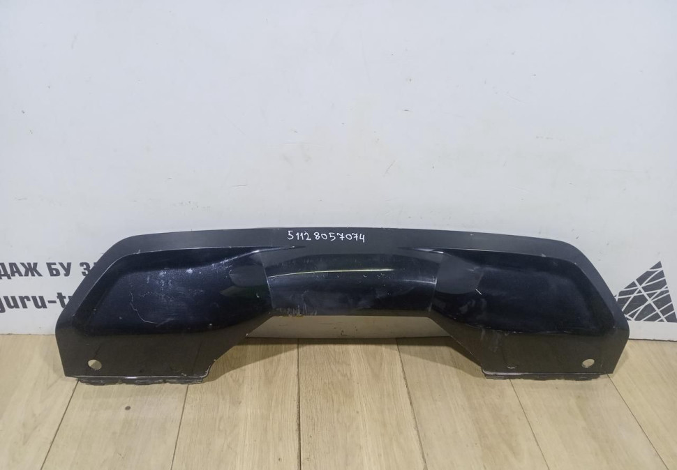Накладка заднего бампера бу BMW X6 F16 M-Pack OEM 51128057074