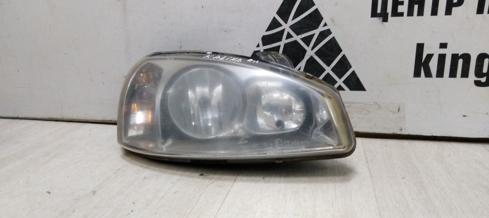 Фара правая Lada Kalina 1 04-13 oem 11180371101010 (Скл-3) Фара правая Lada Kalina 1 04-13 oem 11180371101010 (Скл-3)