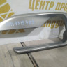 Накладка решетки переднего бампера левая бу BMW X6 F16 OEM 51117319789