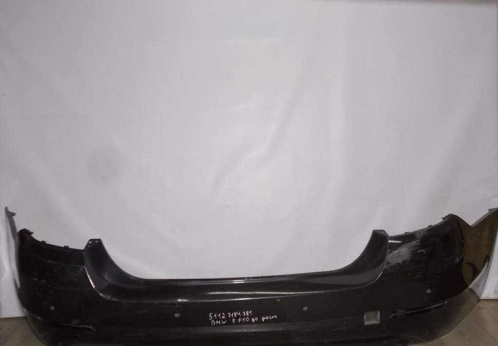 Бампер задний бу BMW 5 F10 до рестайлинг OEM 51127174781
