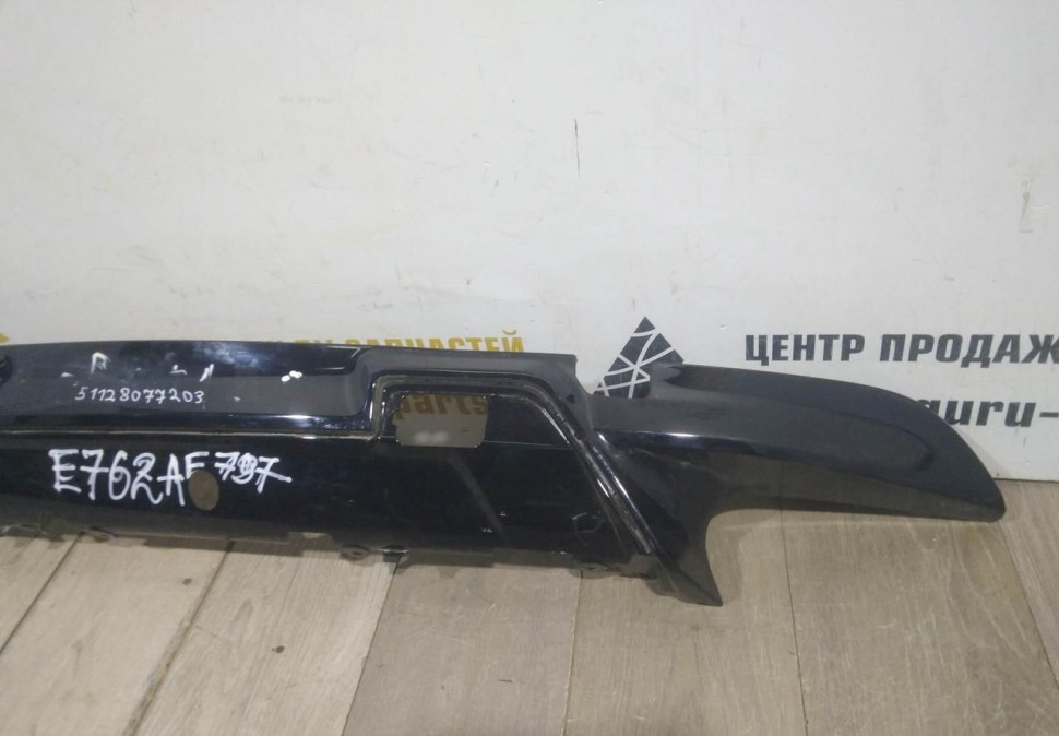 Накладка заднего бампера бу BMW X5 M F95 OEM 51128077203
