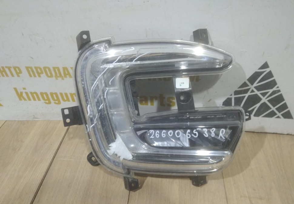 Фара ЛЭД LED противотуманная правая бу Renault Kaptur OEM 266006538R