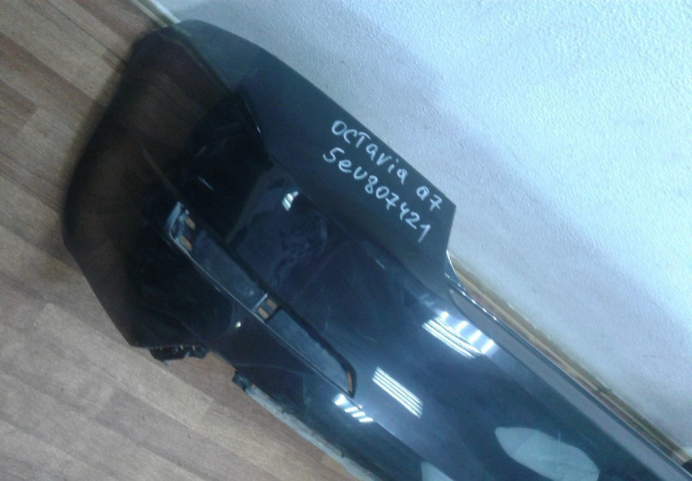 Бампер задний Skoda Octavia a7 до рестайлинг oem 5eu807421