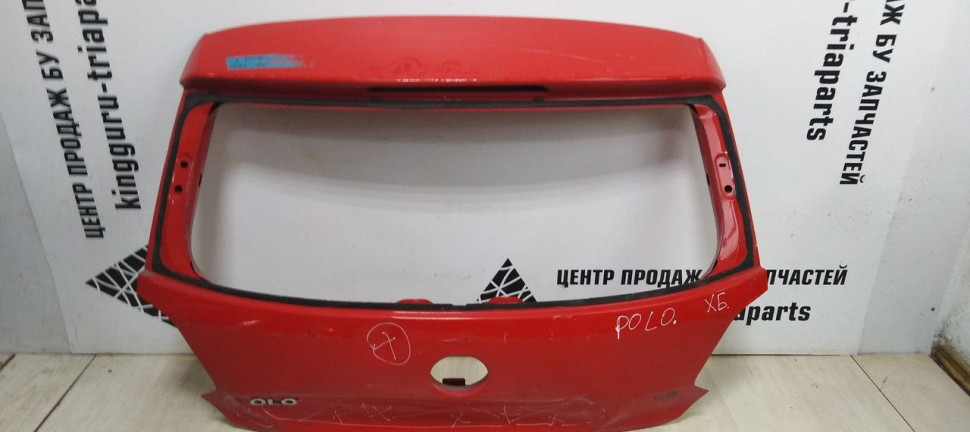 Крышка багажника Volkswagen Polo oem 6R6827025C (скл-3)