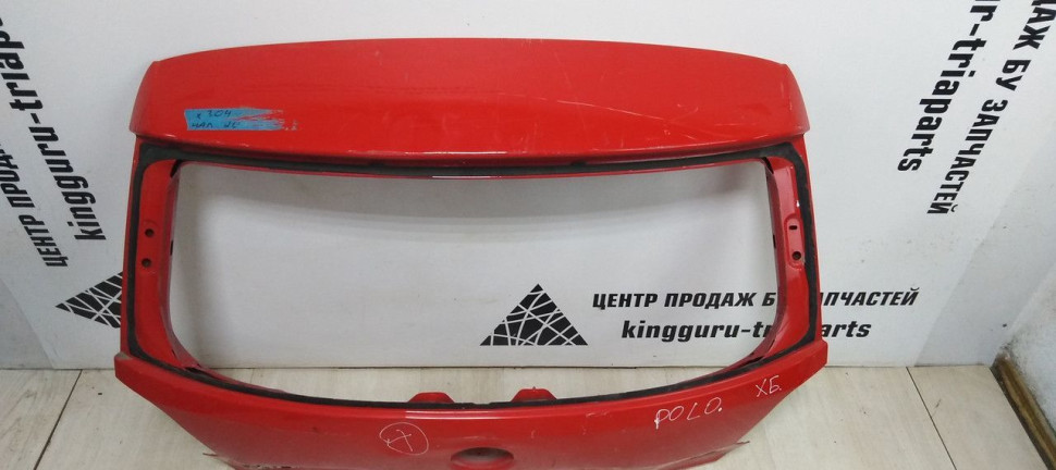 Крышка багажника Volkswagen Polo oem 6R6827025C (скл-3)