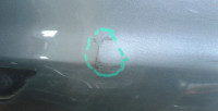 Бампер задний Volkswagen Golf 6 oem 5k6807421(мал. трещина) (скл-3)