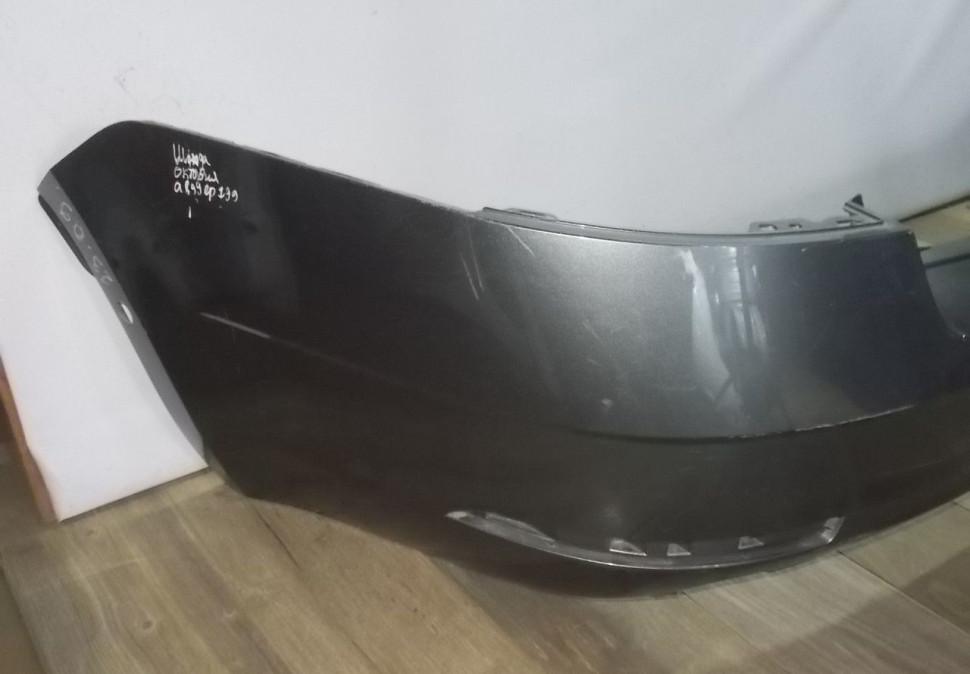 Бампер задний бу Skoda Octavia A7 рестайлинг OEM 5EU807421F (скл-3)