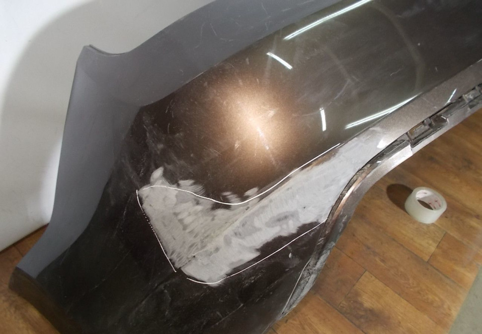 Бампер задний бу Skoda Rapid OEM 60U807421 Бампер задний бу Skoda Rapid OEM 60U807421