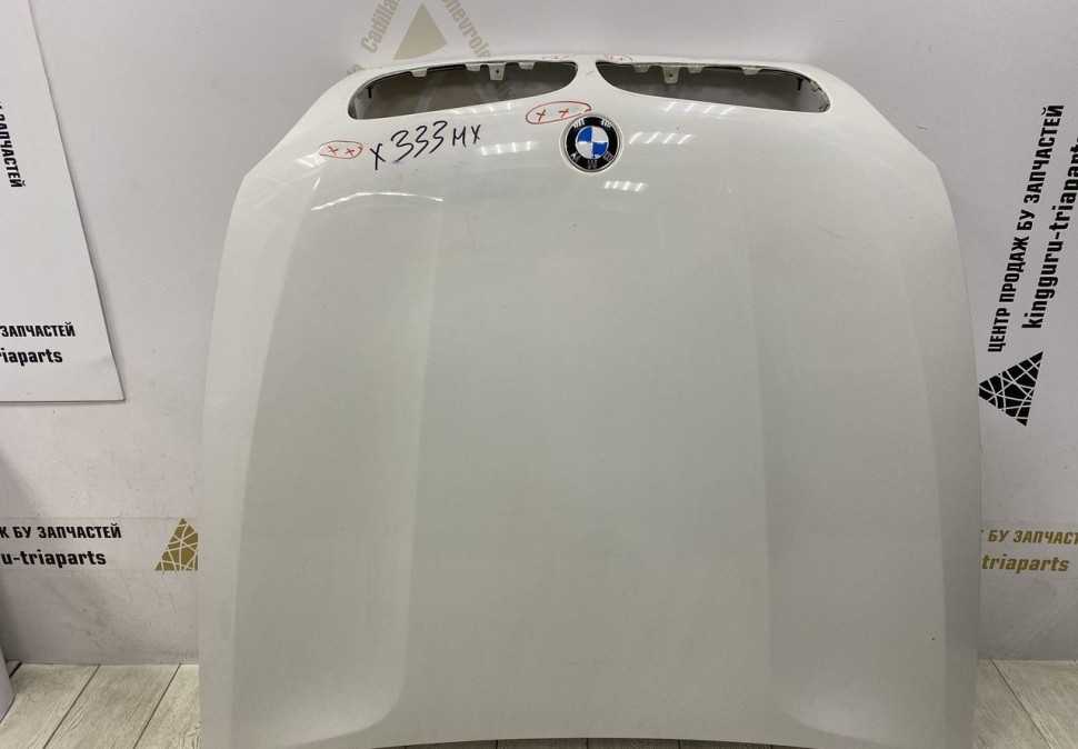 Капот BMW Х5 E70 OEM 41617486754 41617273439