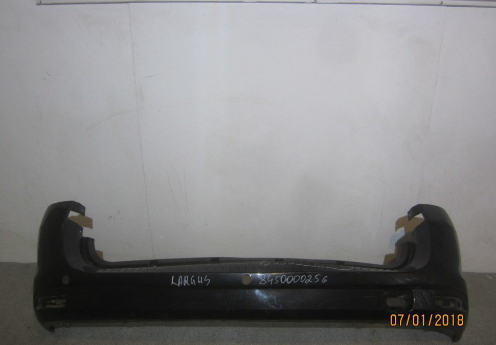 Бампер задний Lada Largus (трещина) oem 8450000256 (скл-3)