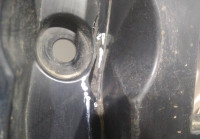 Кронштейн заднего бампера левый бу BMW 7 G11 OEM 51127357147