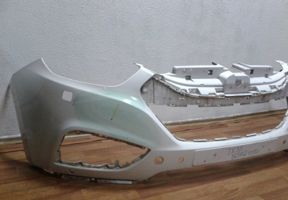 Бампер передний Hyundai ix35 (после ремонта) oem 865112y000 Бампер передний Hyundai ix35 (после ремонта) oem 865112y000