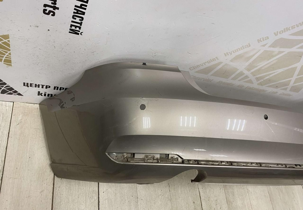 Бампер задний Volkswagen Polo 5 рестайлинг 2015-2020 oem 6RU807421D