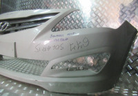 Бампер передний Hyundai Solaris 1 рест (14-17)  oem 865114L500 (трещина) (скл-3)
