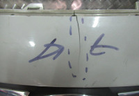 Бампер передний Hyundai Solaris 1 рест (14-17)  oem 865114L500 (трещина) (скл-3)