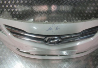Бампер передний Hyundai Solaris 1 рест (14-17)  oem 865114L500 (трещина) (скл-3)