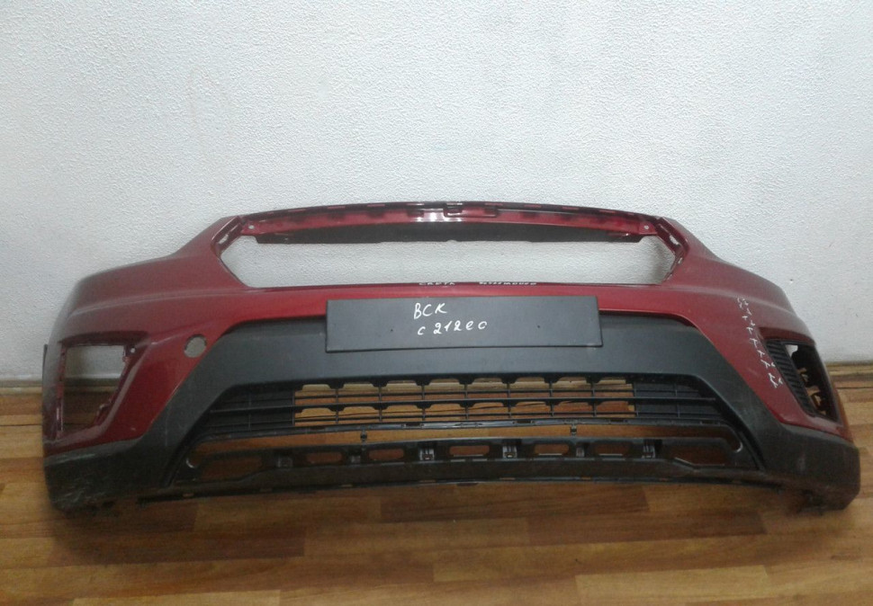 Бампер передний с юбкой Hyundai Creta oem 86511m0000 (трещина) скл-3