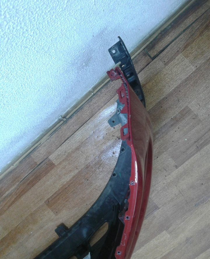 Бампер передний с юбкой Hyundai Creta oem 86511m0000 (трещина) скл-3 Бампер передний с юбкой Hyundai Creta oem 86511m0000 (трещина) скл-3