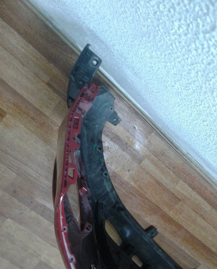 Бампер передний с юбкой Hyundai Creta oem 86511m0000 (трещина) скл-3 Бампер передний с юбкой Hyundai Creta oem 86511m0000 (трещина) скл-3