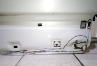 Дверь задняя правая Hyundai Santa Fe 3 12-18 oem 770042W000 (скл-3)