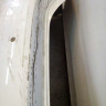 Бампер задний Volkswagen Polo сед 09- Oem 6RU807421 (трещ)