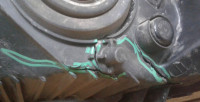 Фара птф левая Hyundai Elantra MD рест oem 922013x220 (трещ. корпуса)