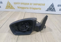Корпус зеркала левый 6 пин бу Skoda Rapid рестайлинг OEM 5JB857501J