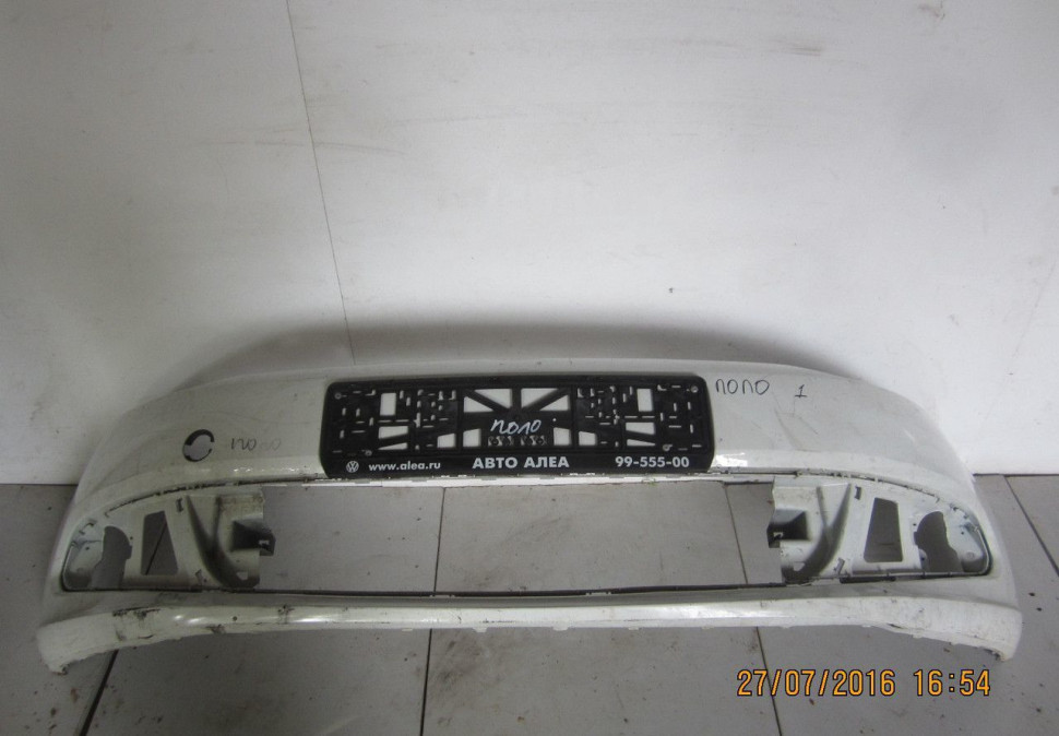 Бампер пер.Volkswagen Polo (скл-3)