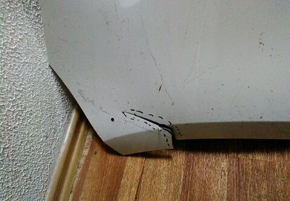 Бампер задний Volkswagen Golf 7 (12>) с трещиной oem 5g68007421 Бампер задний Volkswagen Golf 7 (12>) с трещиной oem 5g68007421