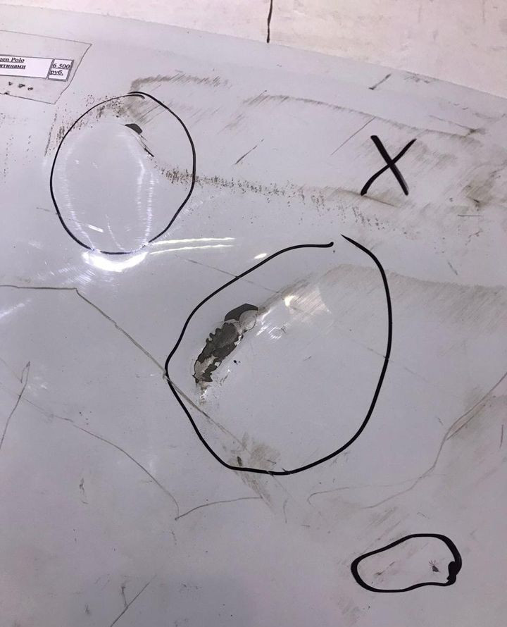 Капот Volkswagen Polo 5 рестайлинг 2015-2020 OEM 6RU823031C  (скл-3)