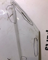 Капот Volkswagen Polo 5 рестайлинг 2015-2020 OEM 6RU823031C  (скл-3)