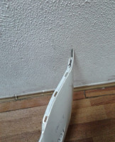 Бампер передний Volkswagen Polo (15>) (+решетка) (трещины, слом.1 верх. крепл.) oem 6ru807421