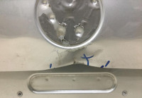 Крышка багажника Volkswagen Tiguan 2 2016 oem 5NA827025
