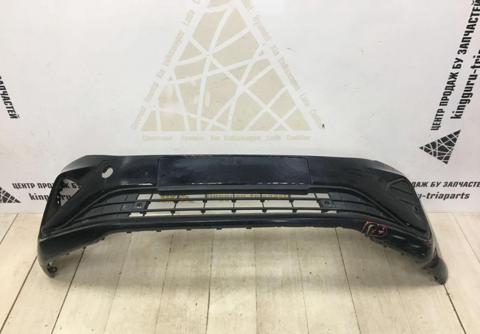 Бампер передний Volkswagen Polo 6 Liftback 2020 OEM  6N5807221