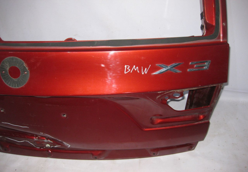 Крышка багажника BMW X3 E83 (вмятина) (скл-3)