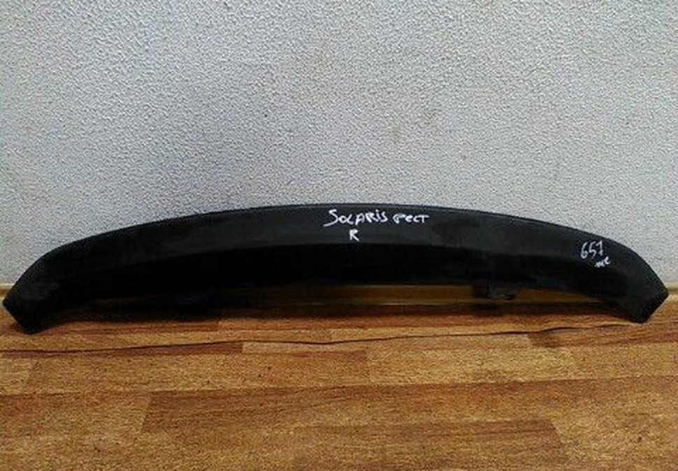 Спойлер заднего бампера Hyundai Solaris рестайл.сломано крепление oem 866124l500