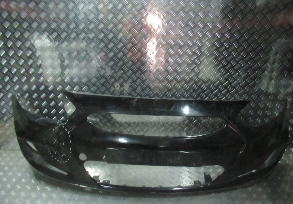 Бампер передний Hyundai Solaris 1 до рест седан oem 865114L000 (вмятина) (скл-5)