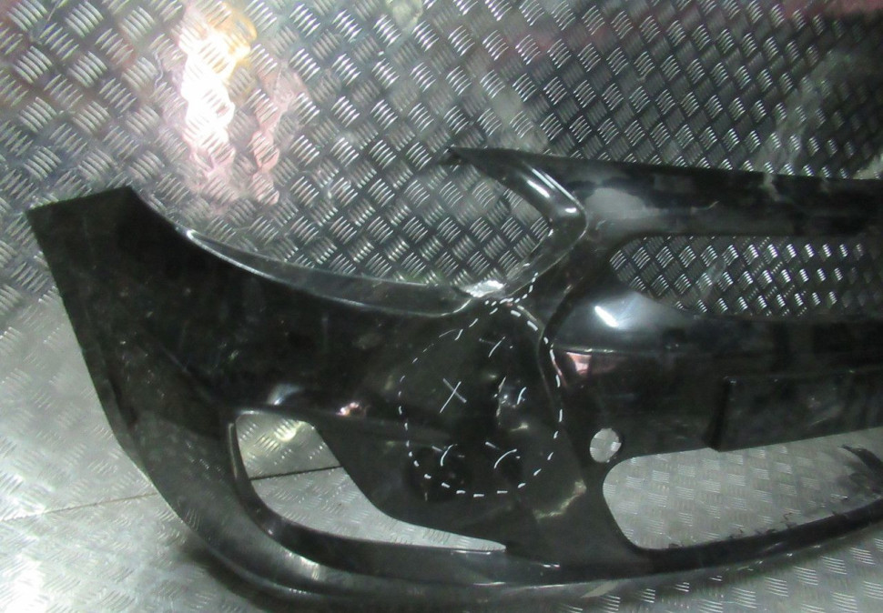 Бампер передний Hyundai Solaris 1 до рест седан oem 865114L000 (вмятина) (скл-5) Бампер передний Hyundai Solaris 1 до рест седан oem 865114L000 (вмятина) (скл-5)