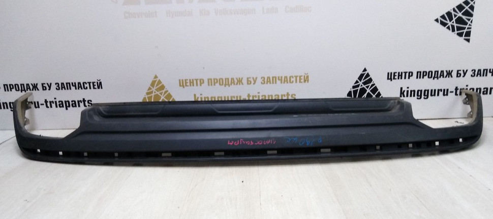 Спойлер заднего бампера Volkswagen Touareg 3 2018> oem 760807568J Спойлер заднего бампера Volkswagen Touareg 3 2018> oem 760807568J