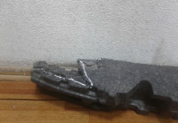 Абсорбер переднего бампера Volkswagen Jetta 5 (05>) Oem 1K5807248D (слом.часть)