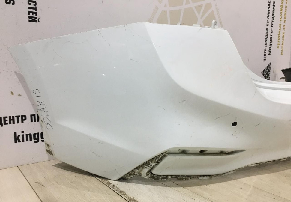 Бампер задний Hyundai Solaris 2 дорестайлинг 2017-2020 oem 86611H5000
