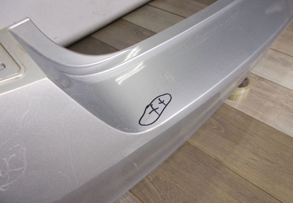 Бампер задний бу Skoda Rapid OEM 60U807421