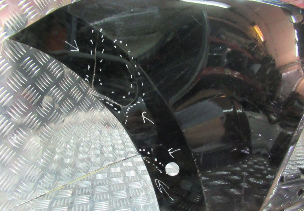 Бампер передний Hyundai IX35 (10>) oem 865112Y000 (трещины) Бампер передний Hyundai IX35 (10>) oem 865112Y000 (трещины)